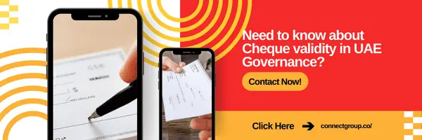 UAE cheque validity