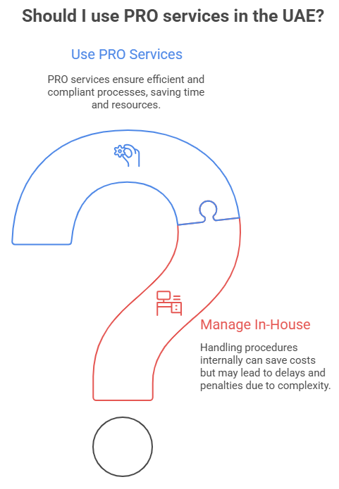 Should I use PRO services in Sharjah