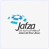 Jafza logo with geometric design