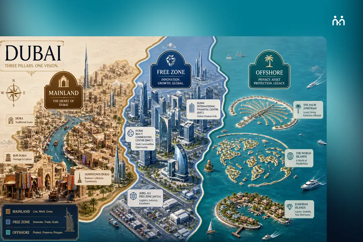 Business Setup in Dubai: Mainland, Free Zone and Offshore
