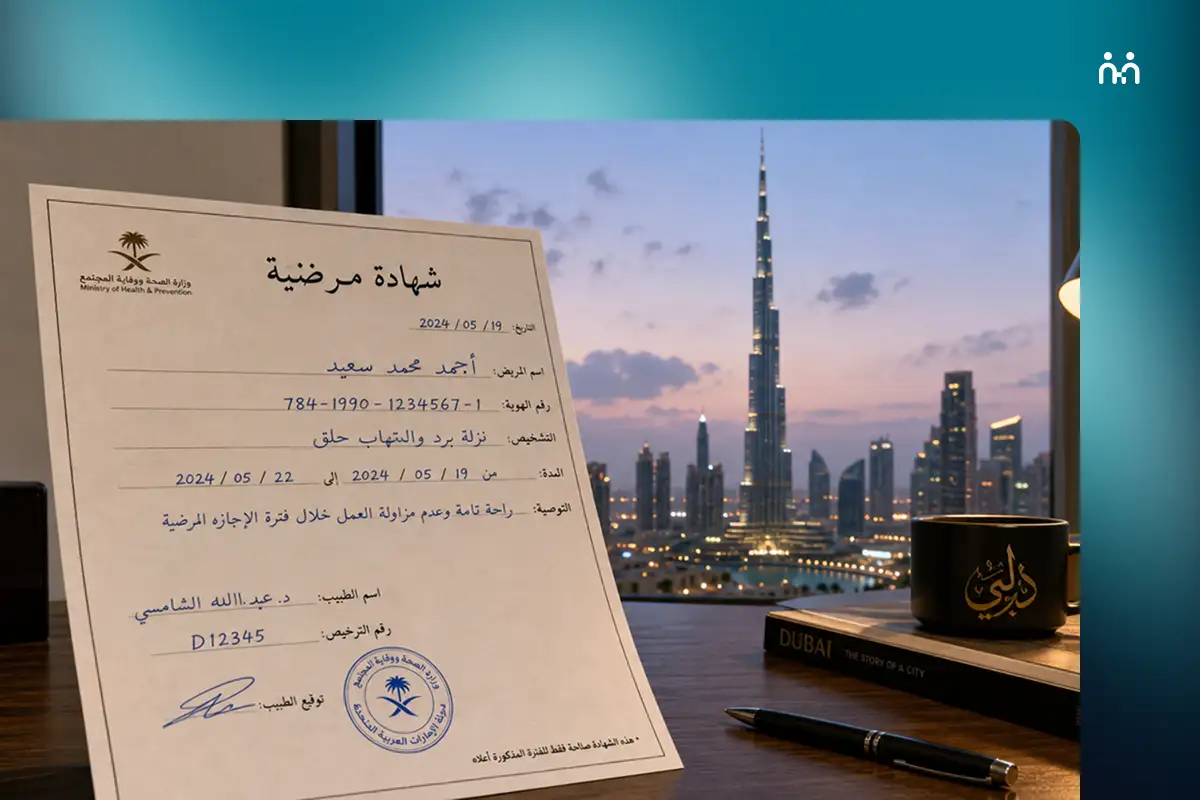 Medical Certificate for Sick Leave in UAE
