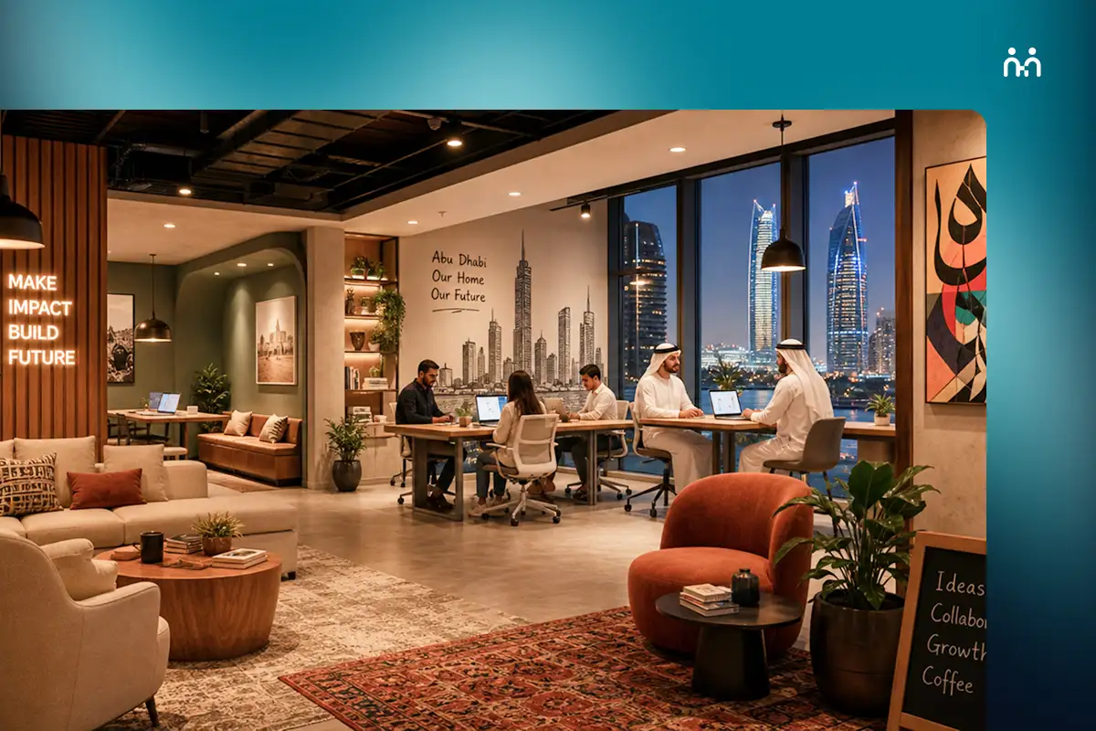 What are the office requirements for companies based in the UAE?